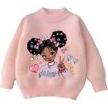 Момичешки Kids Fashion, Плетен Пуловер