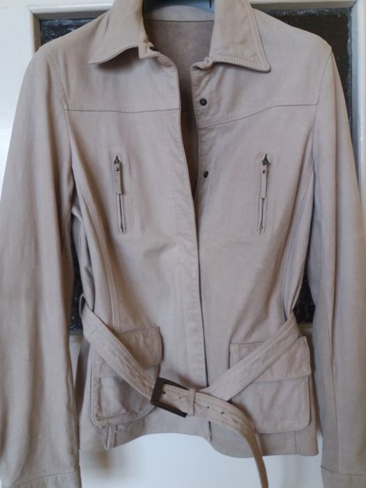 Дамско яке естествен велур