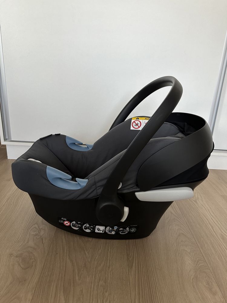 Scoică auto Cybex Aton B + adaptori cărucior