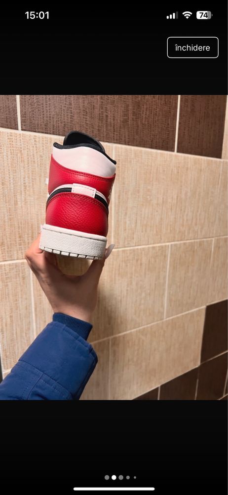 Jordan 1 mid Chicago