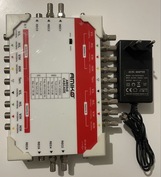 Amiko AMS 9x8 Cascade