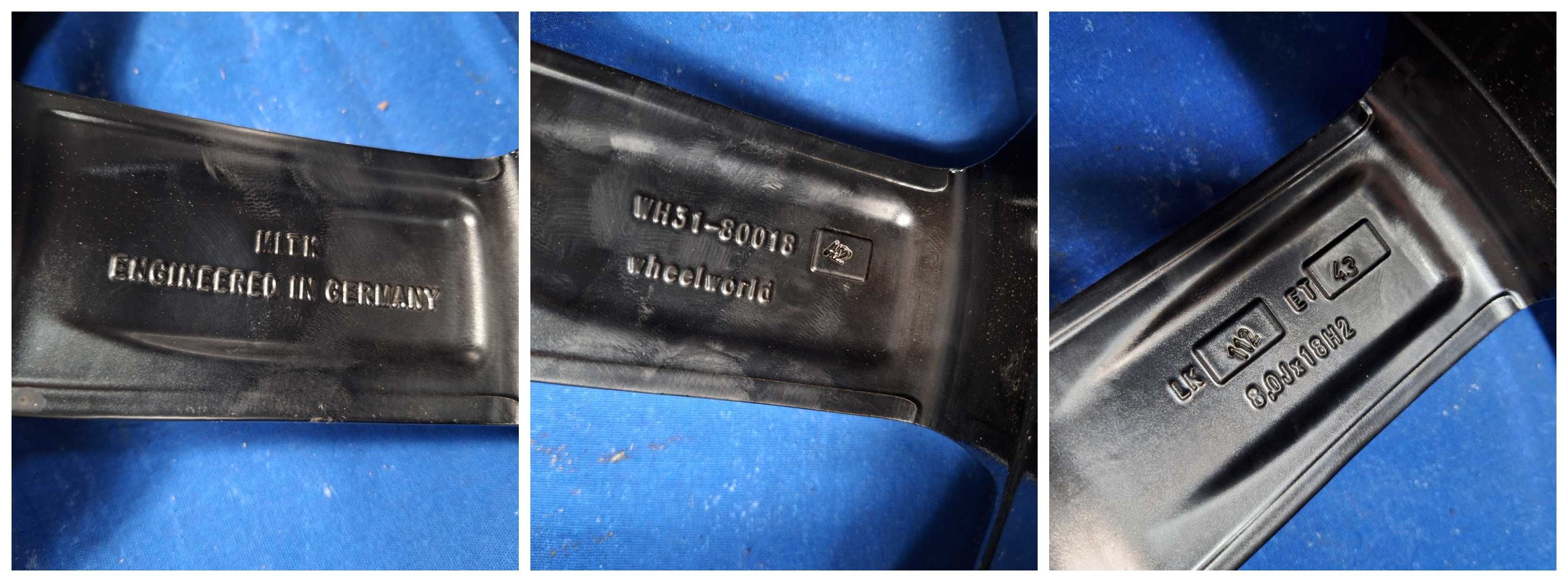 Jante Aliaj 5x112 18'' - VW SKODA SEAT AUDI A4 A5 A8 BMW Mercedes NOI