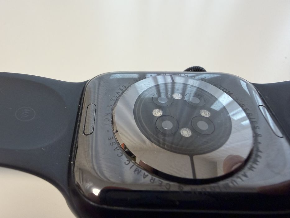 Apple watch 8 iwatch series 8 45 mm midnight aluminium case negru