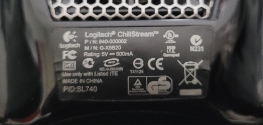 Maneta / Controller Logitech Chillstream