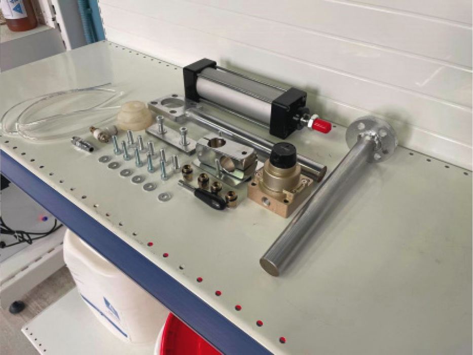 Пневматический прижим для ФРС М-070