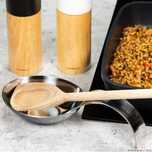 Lingura din inox, suport, 5.5 x 10.7 x 23.5 cm, capacitate 220 ml,