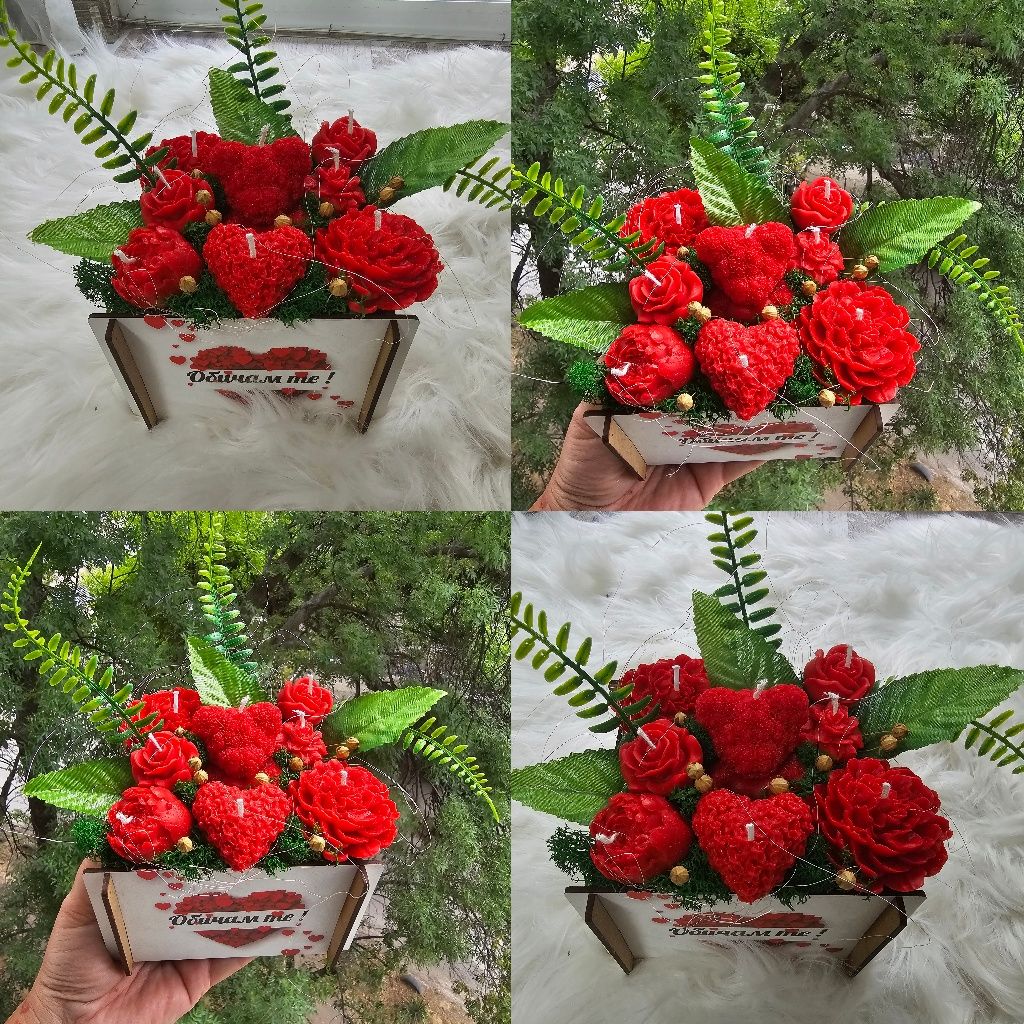 Букет от ароматни свещи