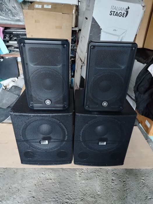Boxe Yamaha + Subwooferi Italian Stage