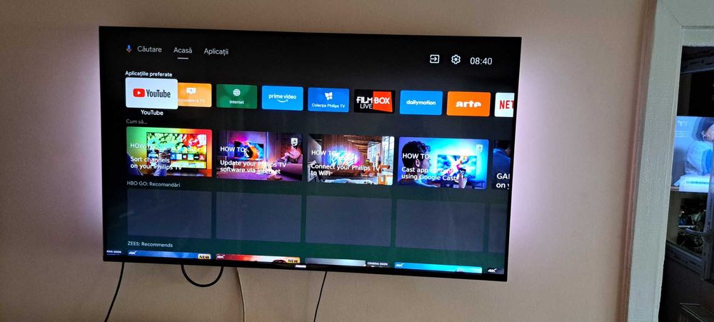 Philips  smart 49PUS7909  4K UHD Android Philips ambilight 123 cm ,