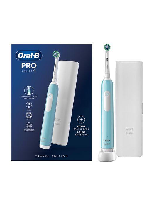Электрическая зубная щетка Oral B Pro1 с футляром