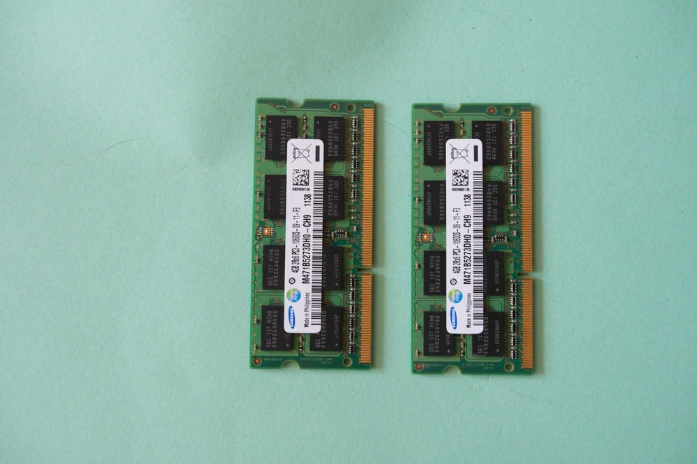 Lot memorie RAM – DDR2 / DDR3 Laptop & Server – 32GB total