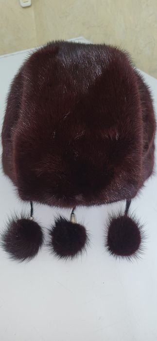 Продам шапку норковую