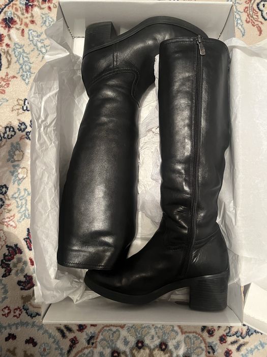 Зимние сапоги с теплым мехом