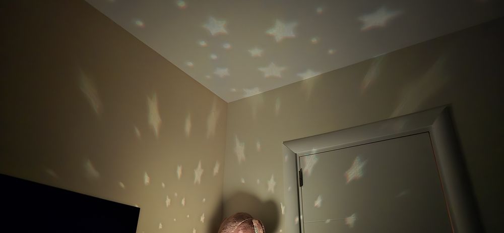 CHICCO Проектор - лампа с плюшено мече СИН