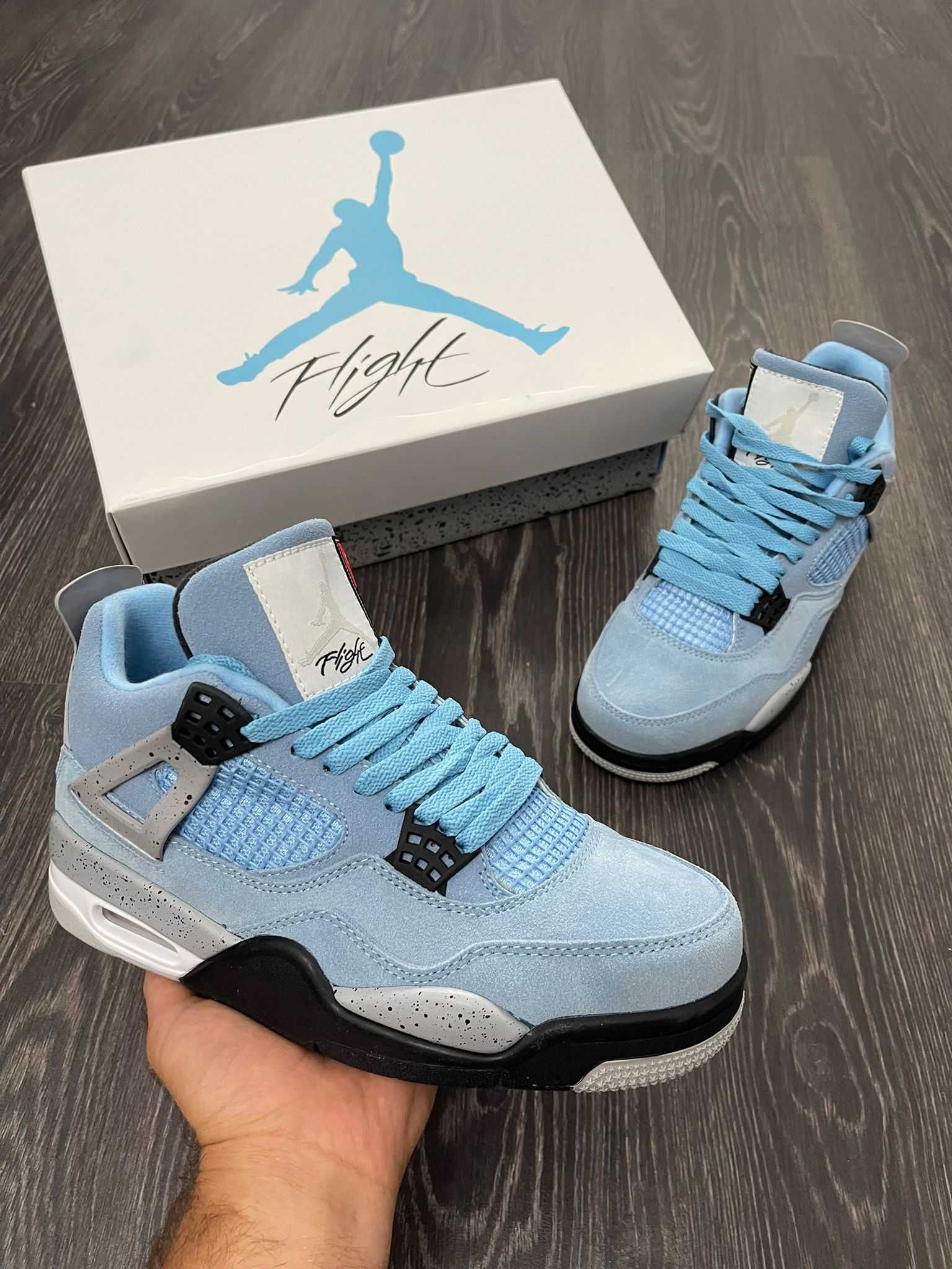 Jordan 4 university BLUE