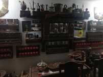Șemineu pentru interior și vinoteca
