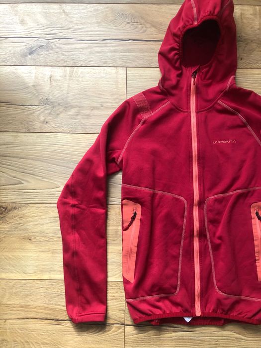 La Sportiva-bluza sport cu maneca lunga , cu gluga pt dame M