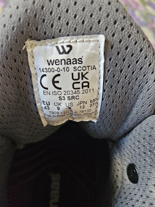 Ghete de protectie Wernaas Verner Scotia marimea 43