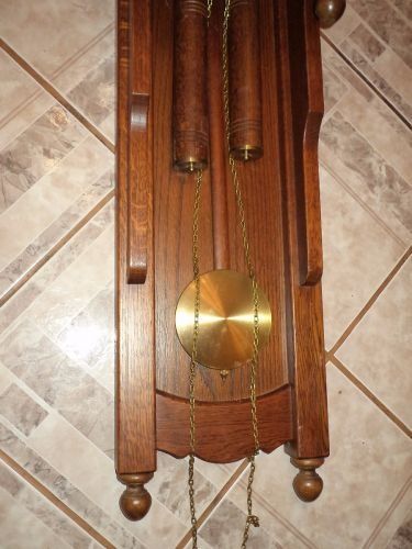 Superba pendula ,ceas de perete de dimensiuni mari,100 cm h in stare e