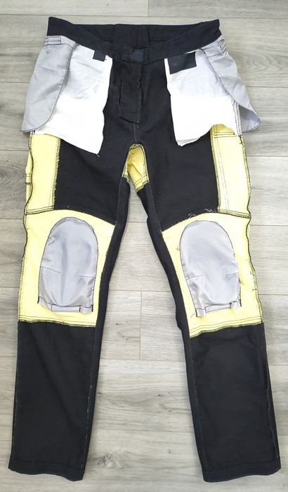 Blugi moto cu Kevlar și protecții, Crane, W34L31