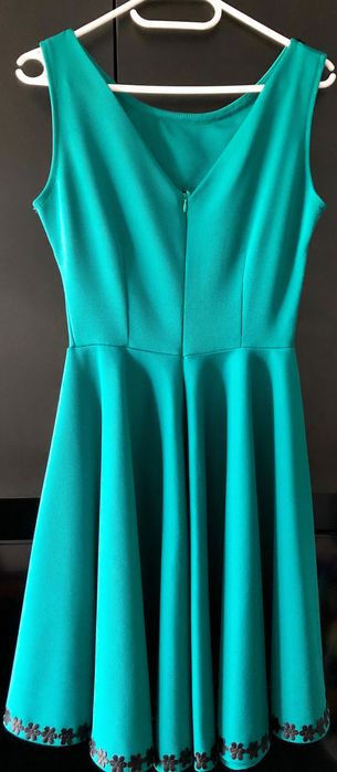 Rochie turcoaz,marime S