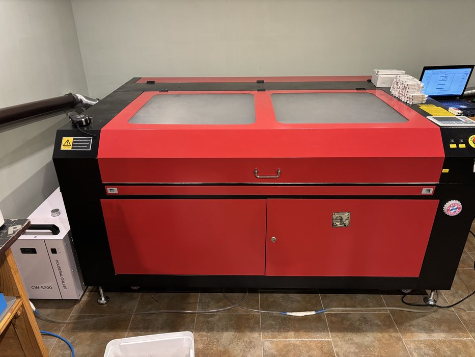 CO2 лазер за гравиране/рязане 130w 130х90см