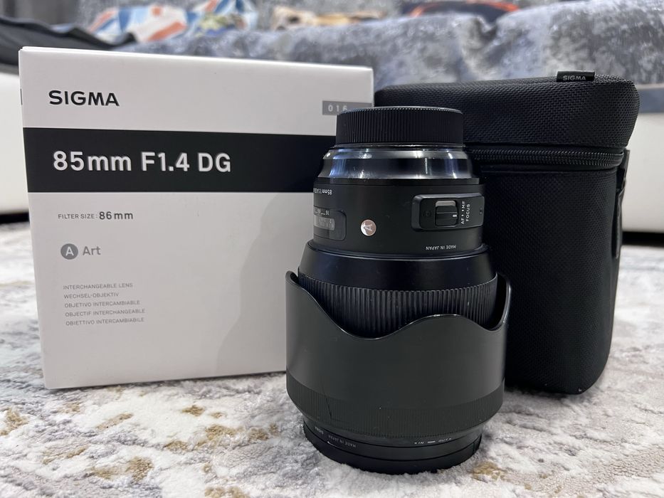 Обьектив SIGMA 85 art L 1.4