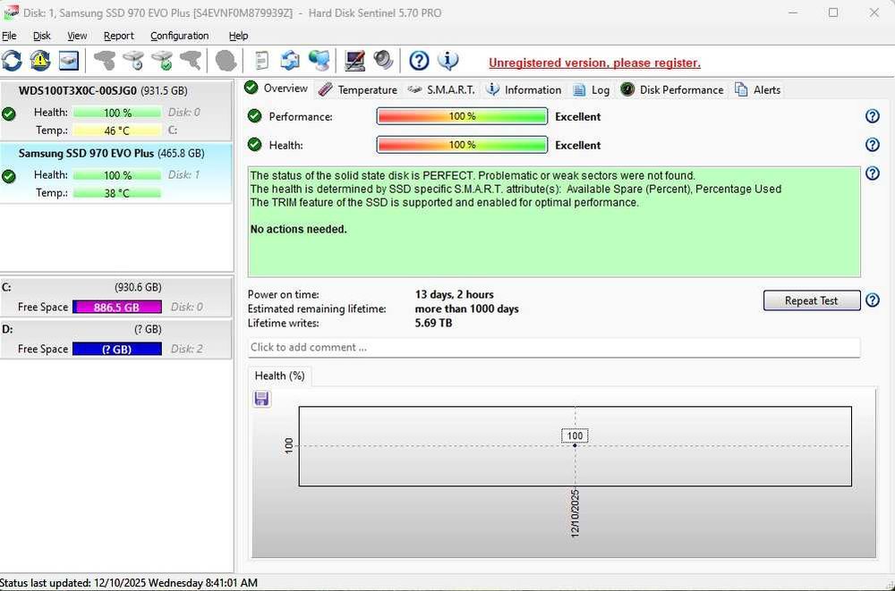 SSD Samsung 970 EVO Plus 500GB PCI Express 3.0 NVMe, M.2.