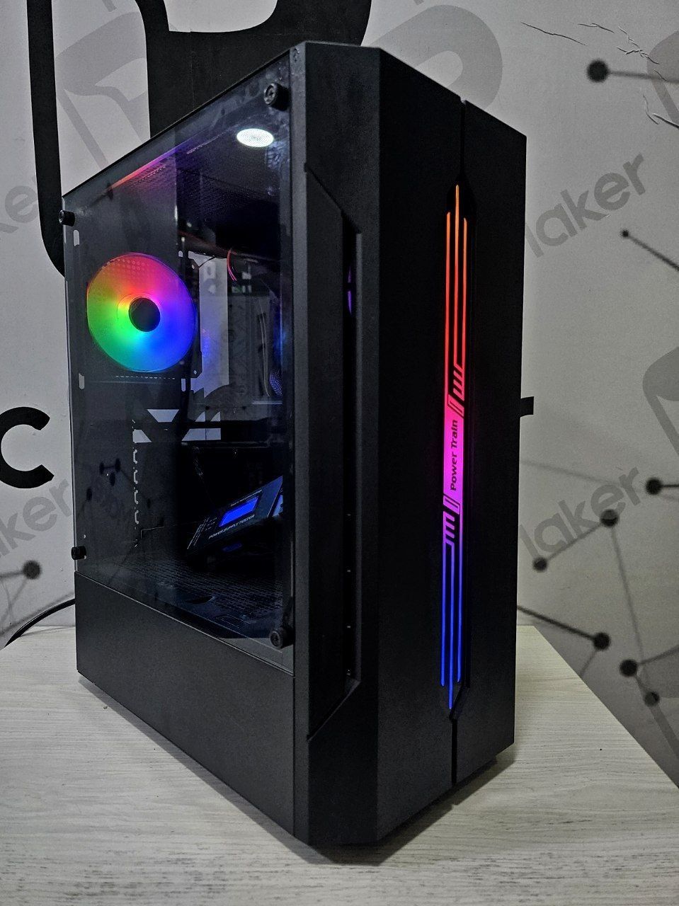 Игравой ПК компьютер i7/RX570/ssd120/hdd500/озу16
