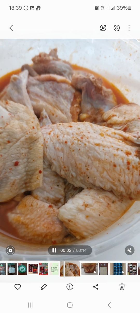 Шашлык маринад барбекю из курицы