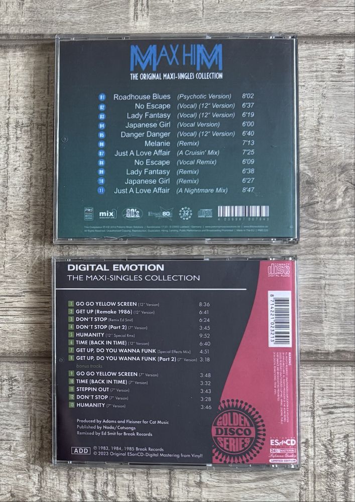 Pachet 4 cd italo-disco - Silent Circle/Scotch/Max Him/Digital Emotion