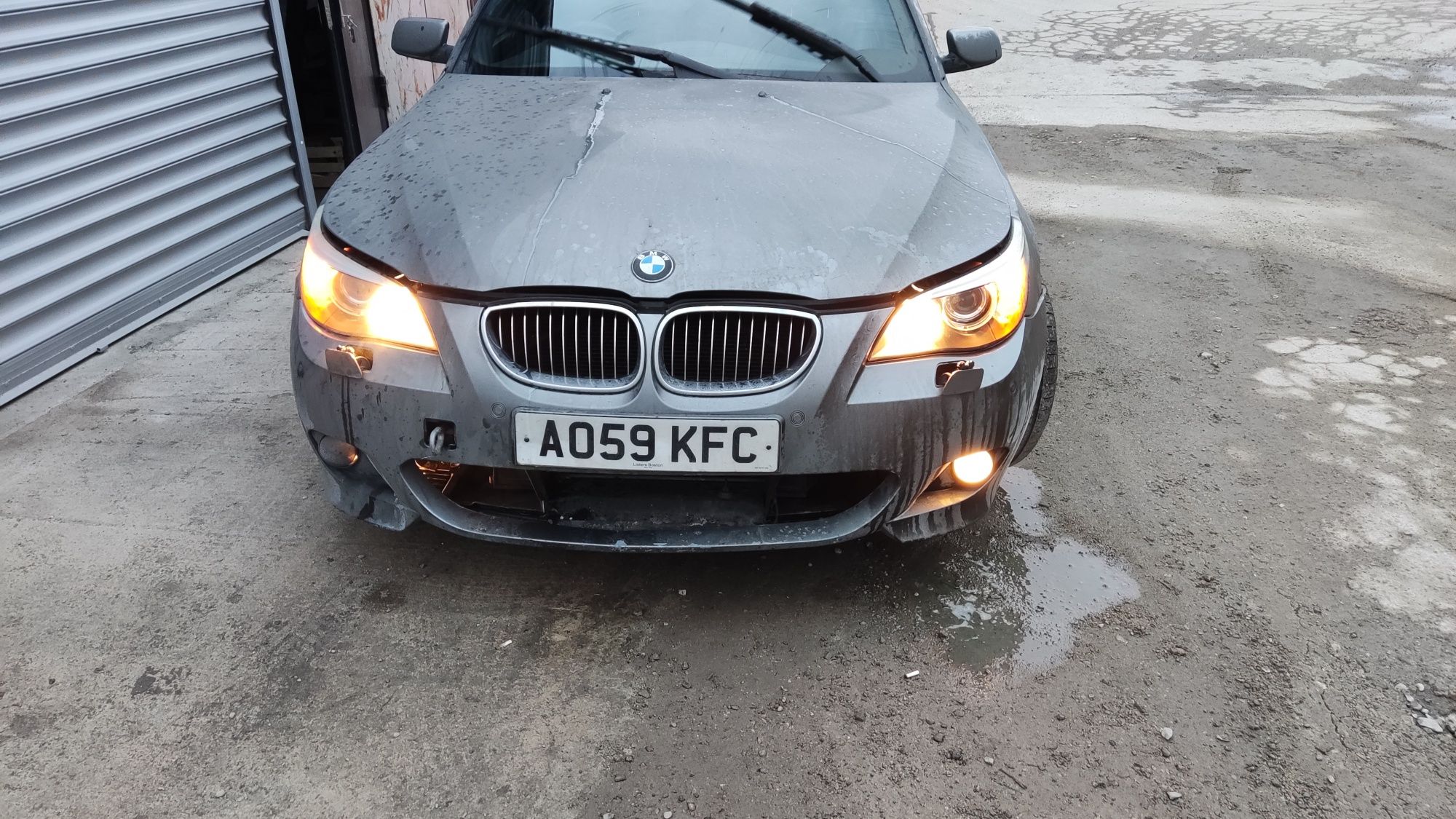 BMW E61 LCI 3.0D 2008г. На части