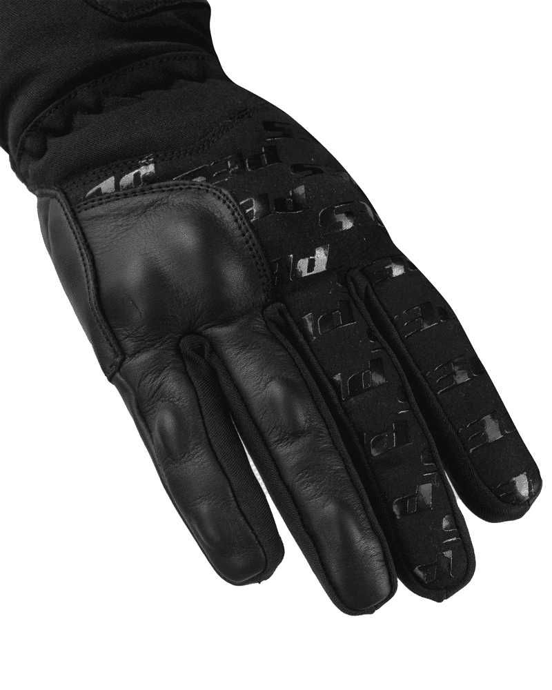 Mănuși Moto Damă din Piele PES Karma Impermeabile  Carbon Touchscreen