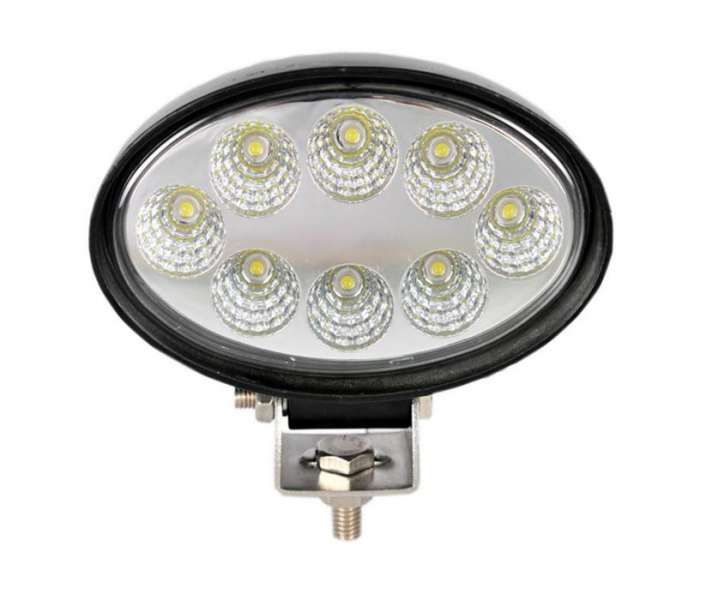 Мощен ЛЕД бар LED bar  прожектори ОВАЛ , 24W , 10-30V , SG4724W