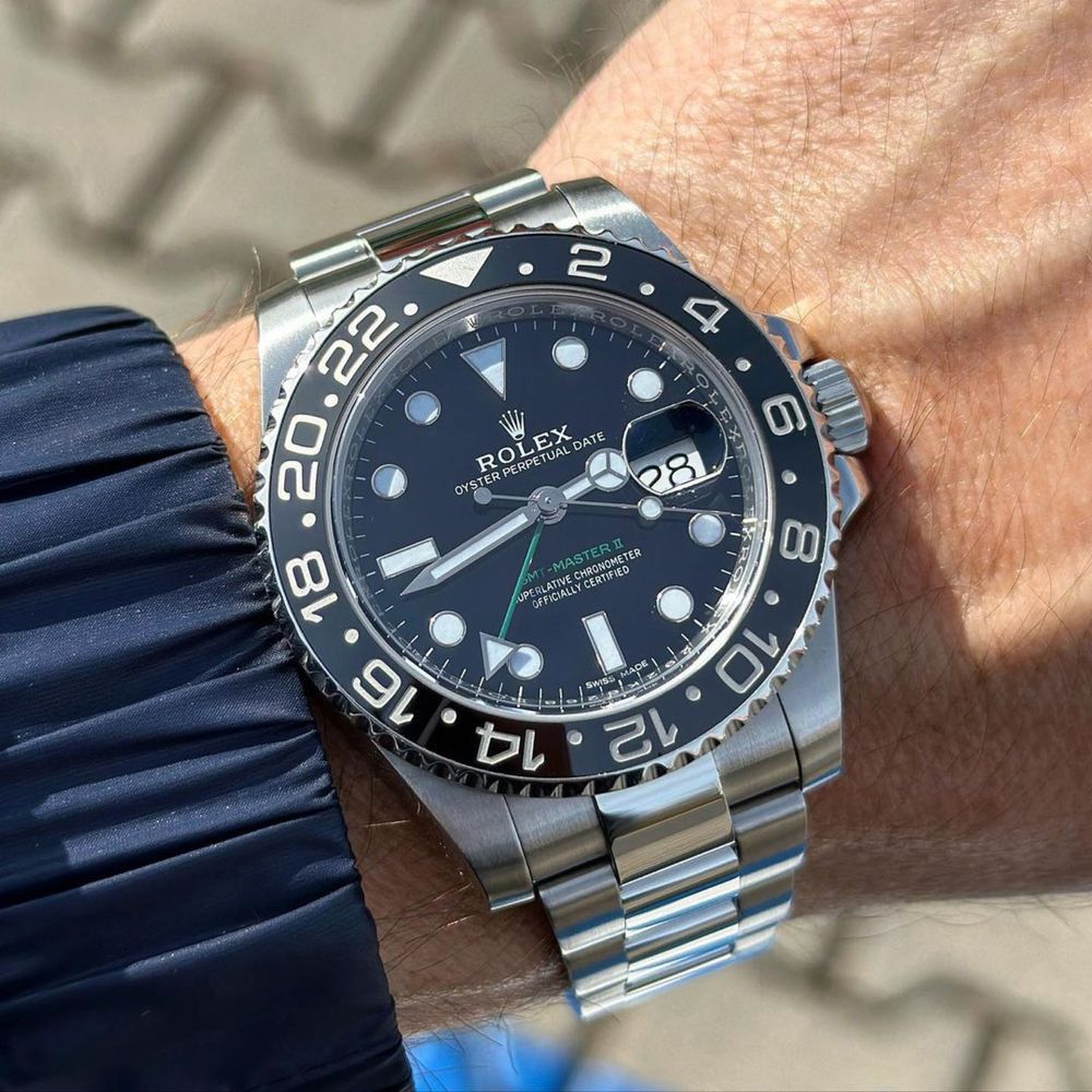 Man watch Rolex Gmt - master ll