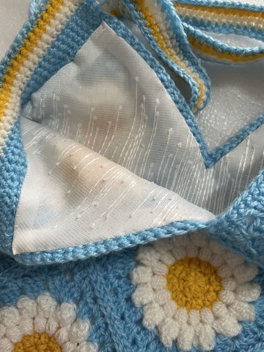 Vand geanta de umar tricotata