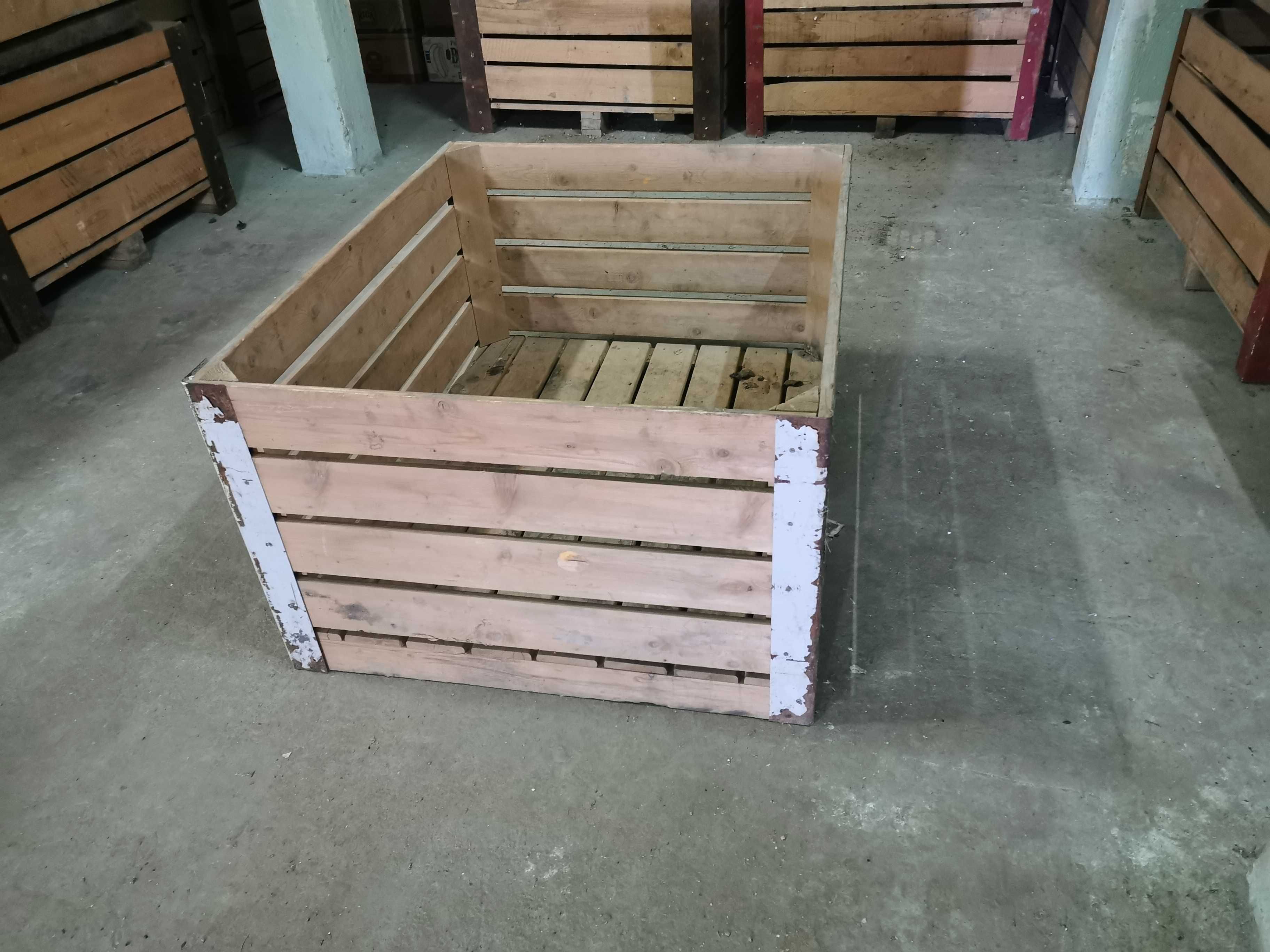 Containere mere lemn brad 120cmx100cmx65cm