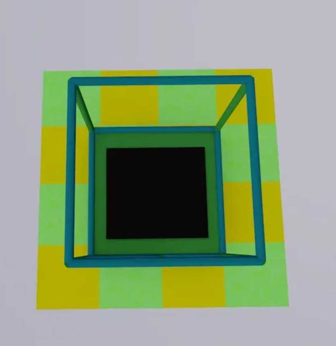 Loc de joacă cu trambulină – DBT-03 – 2,50m*2,50m*2,50m (L*l*h)