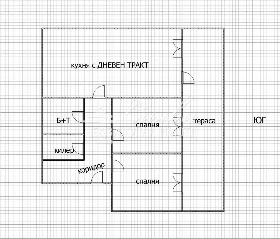 Продава се Тристаен апартамент в Шумен, Математическа гимназия - 99 кв.м за 1082 €/кв.м - Снимка #3