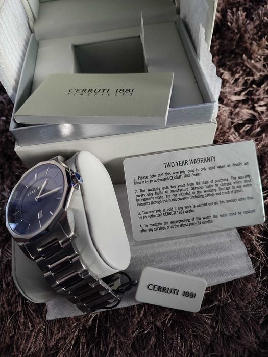 Ceas bărbați Cerruti 1881 Molveno (CRA29701), Argintiu, Nou