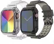 Curea Stil Bumper Case Din Silicon Transparent Pentru Apple Iphone