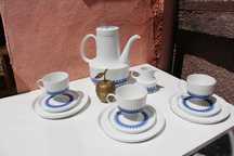 Set portelan 3 persoane ROSENTHAL Tapio Wirkkala Blue Diadem