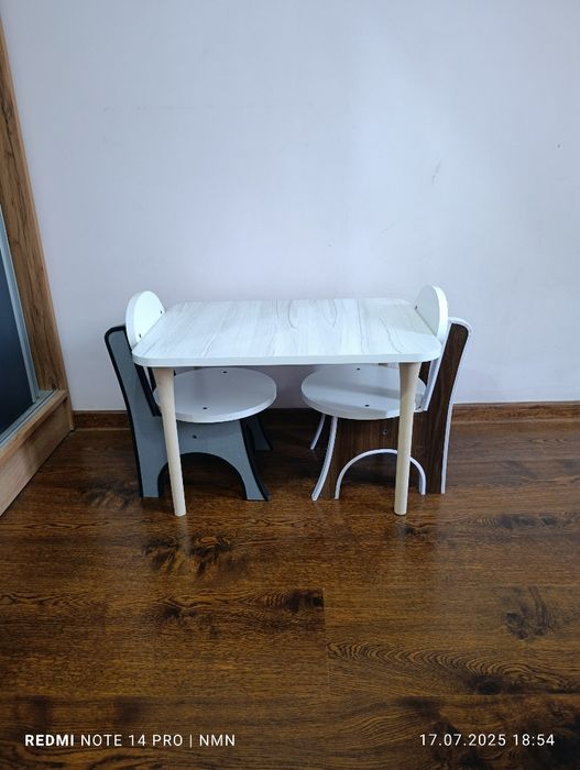 Детский стол стул