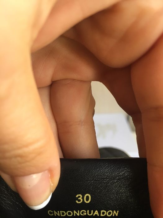 Детски кожени обувки BURBERRY