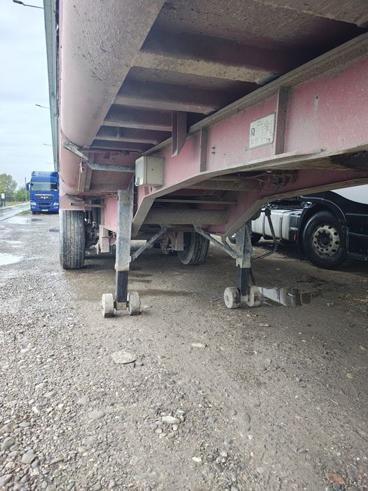 Bena cereale schimb cu semiremorca prelata