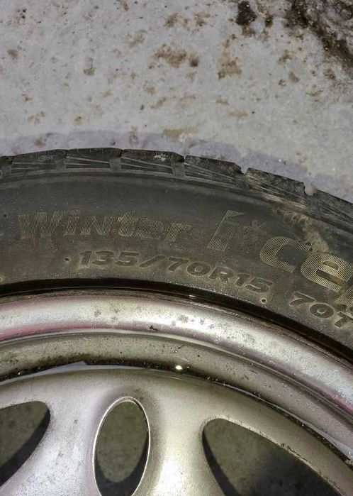 Vand jante tabla cu anvelope iarna SMART ForTwo 500lei