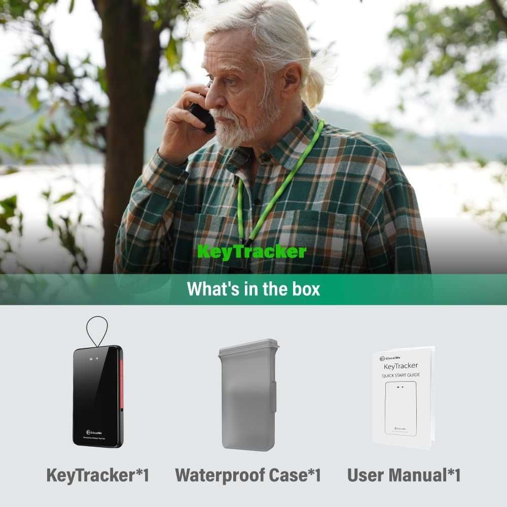 GlocalMe KeyTracker Глобален GPS тракер за спешна мрежова връзка