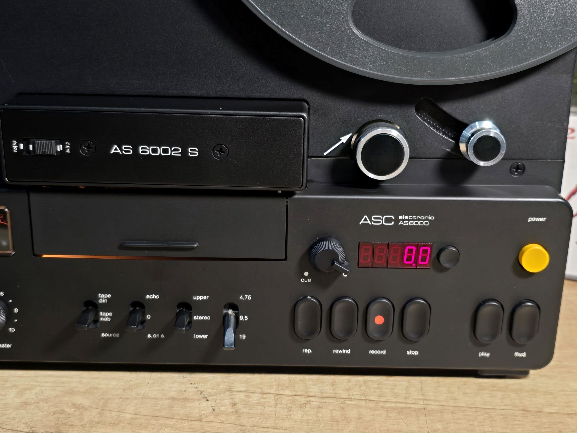 Magnetofon BRAUN ASC AS-6002 S, 3 motoare, 3 capete, vintage hi-fi