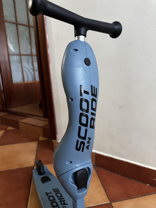 Tortineta scoot and ride, albastra