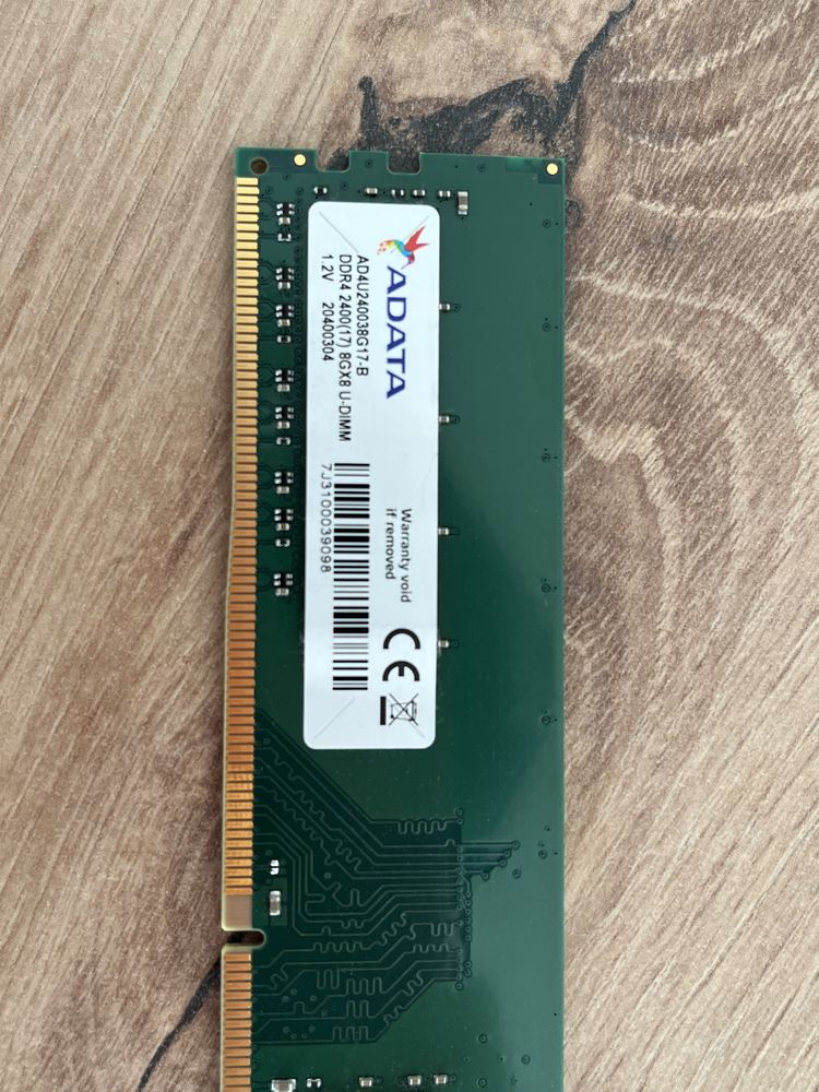 Memorie RAM AData 8GB 2400mhz DDR4